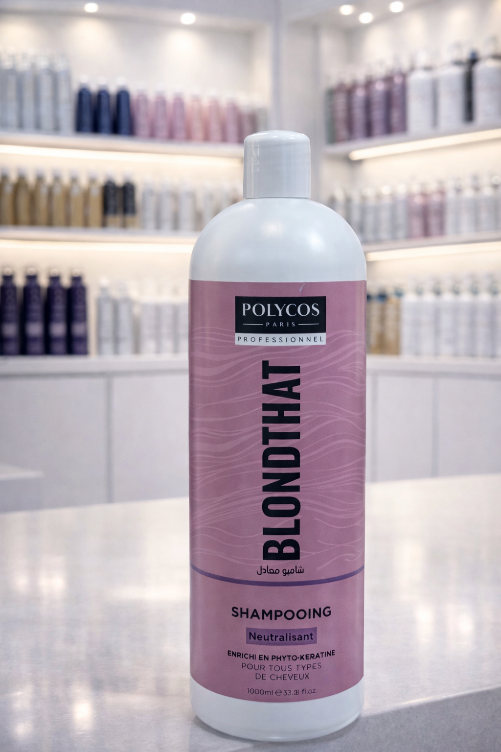 Shampooing neutralisant polycos