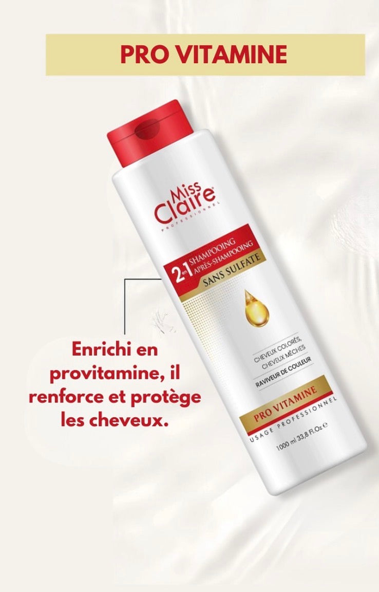 Miss Claire Pro Vitamine 2en1 Sans sulfate